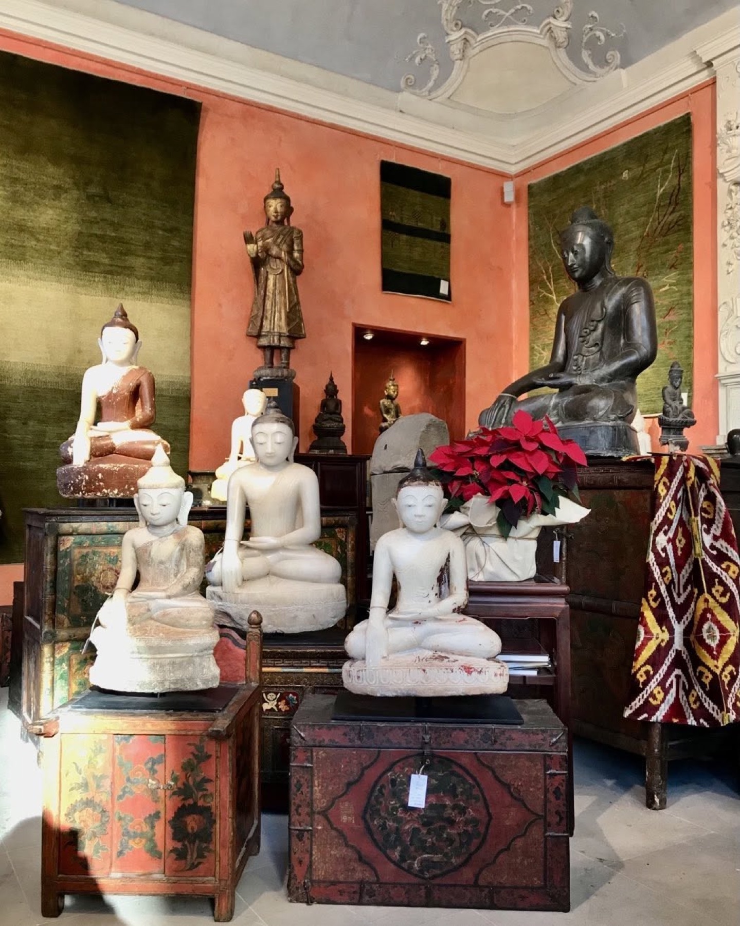 Interno della galleria Storica a Lugano